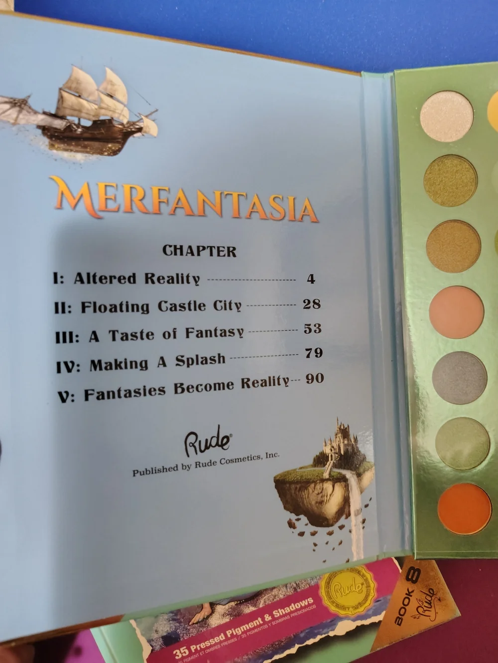 MerFantasia Eyeshadow palette New